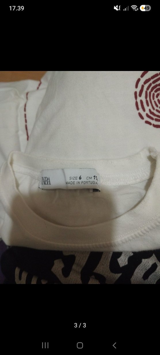 Erkek çocuk Beyaz Kısa Kollu Basic Tişört - Görsel 3