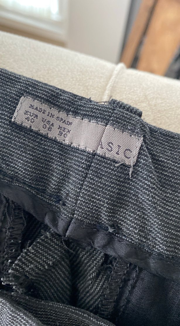 Gri kadın Denim Pantolon - Görsel 2