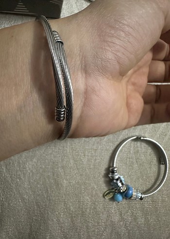 Bohem Çiçek Desenli Boncuklu Kadın Bileklik - Görsel 2