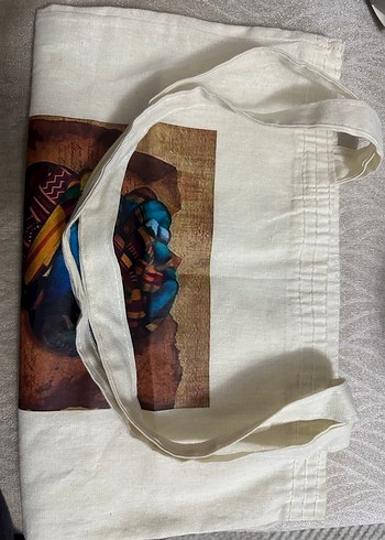 Bohem Tarzı Bez Kadın Çanta - Görsel 2