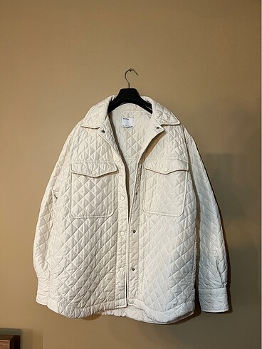 Bershka krem ceket