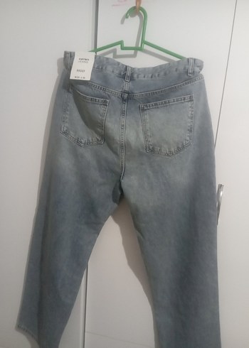 buz mavisi baggy pantolon - Görsel 2