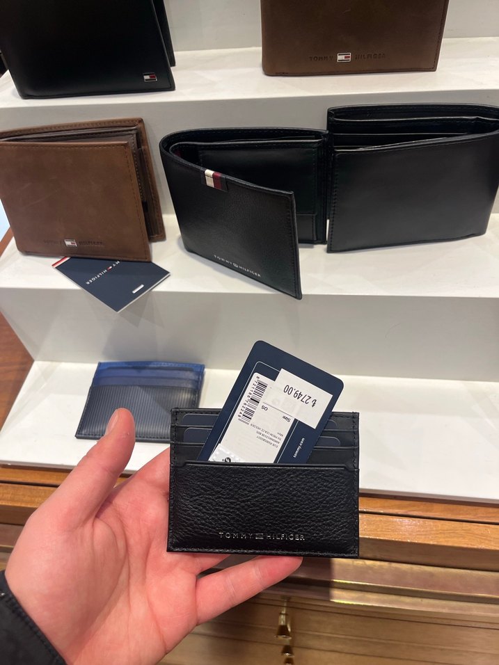 Tommy Hilfiger Kartlık Cizdan - Görsel 4