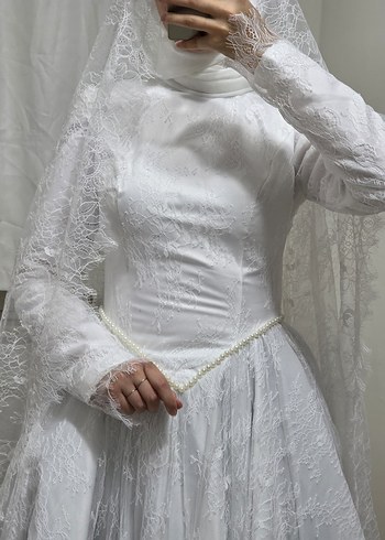 ÖZEL TASARIM GELİNLİK NİKAH ELBİSESİ - Görsel 3