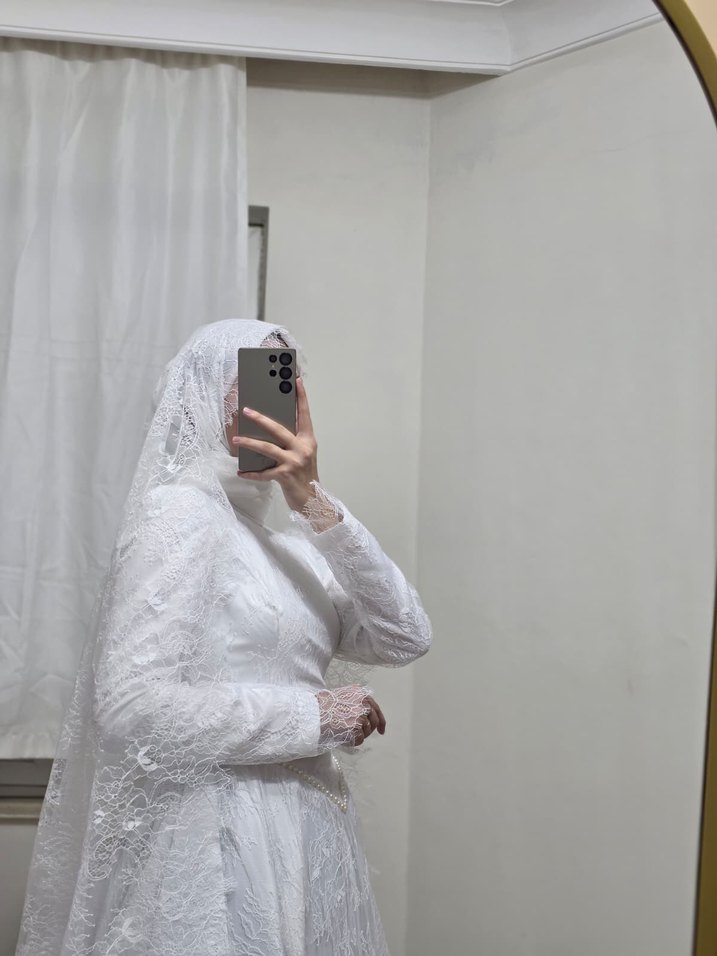 ÖZEL TASARIM GELİNLİK NİKAH ELBİSESİ - Görsel 2