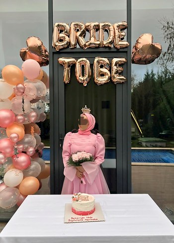 ÖZEL TASARIM after/bride abiyesi - Görsel 3