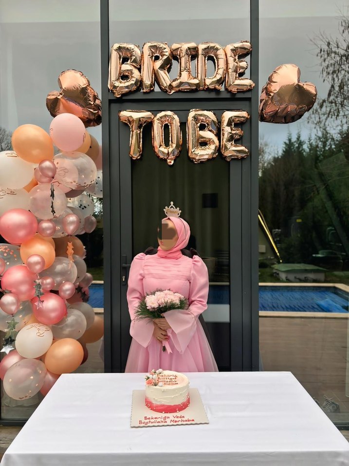 ÖZEL TASARIM after/bride abiyesi - Görsel 3