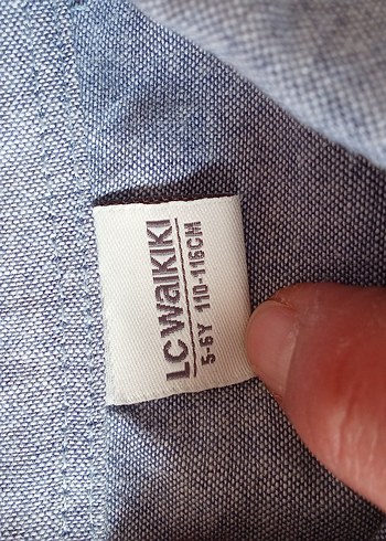 LC Waikiki Erkek Çocuk Mavi Gömlek