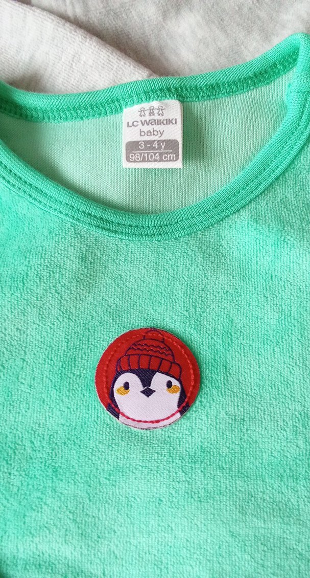 2'li Uzun Kollu Düğmeli Bebek Body - Yeşil - Görsel 2