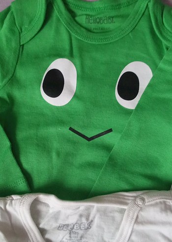 Pamuklu Bebek Body - Görsel 4