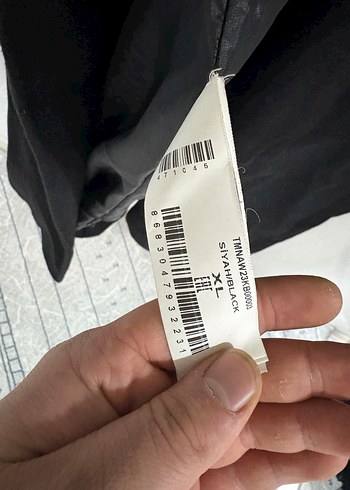 Trendyol man Siyah  Çift Düğmeli Uzun kruvaze Kaban - Görsel 4