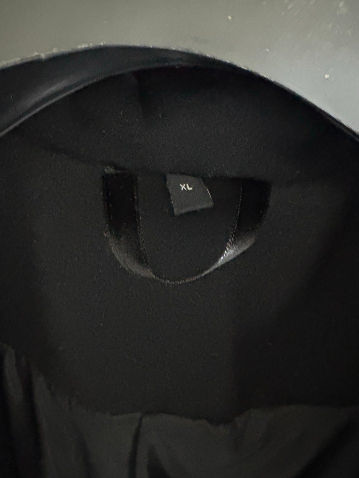 Trendyol man Siyah  Çift Düğmeli Uzun kruvaze Kaban - Görsel 3