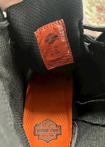 Harley Davidson Siyah Deri Kadın Botu 39 Numara ÇokAz Kullanıldı - Görsel 8