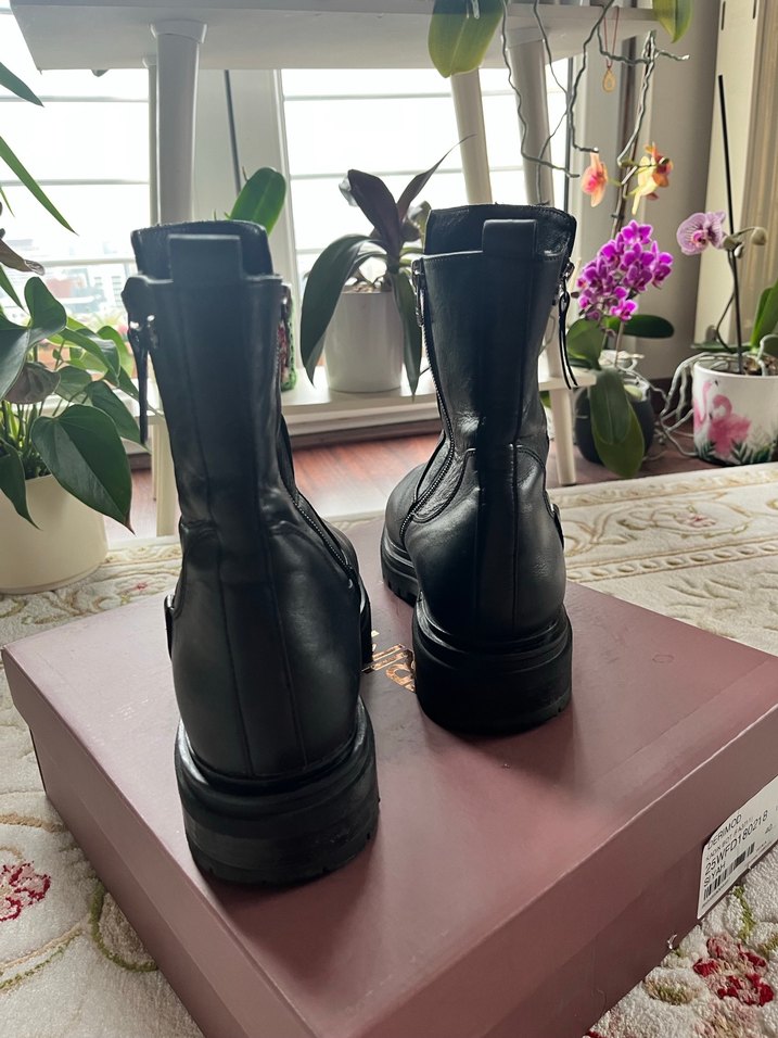 Greyder Siyah Kadın Deri Fermuarlı Bot 40 Numara - Görsel 4