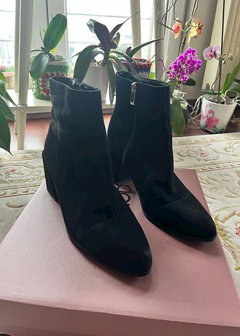 İpekyol Kadın Fermuarlı Topuklu Bot 39 Numara - Görsel 5