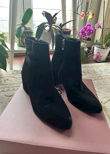 İpekyol Kadın Fermuarlı Topuklu Bot 39 Numara - Görsel 4