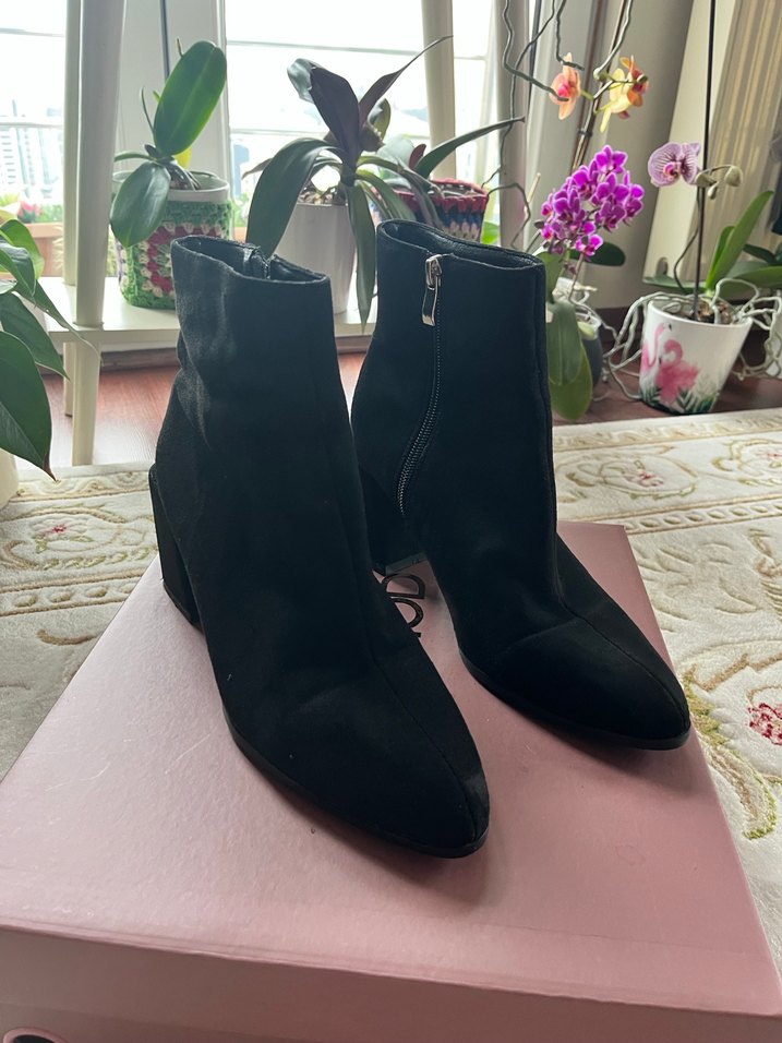 İpekyol Kadın Fermuarlı Topuklu Bot 39 Numara - Görsel 5