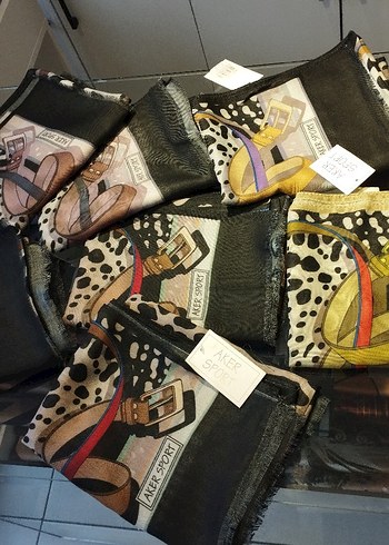 Aker leoparlı şal - Görsel 3