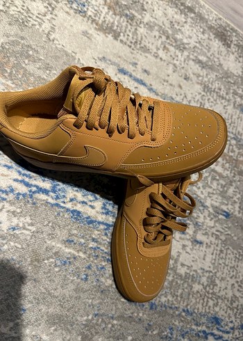 Nike Court Vision Lo  Orj kahverengi ayakkabı - Görsel 2