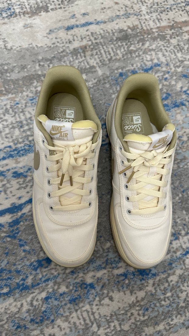 nike air force 1 low sail coconut orj 41 - Görsel 2