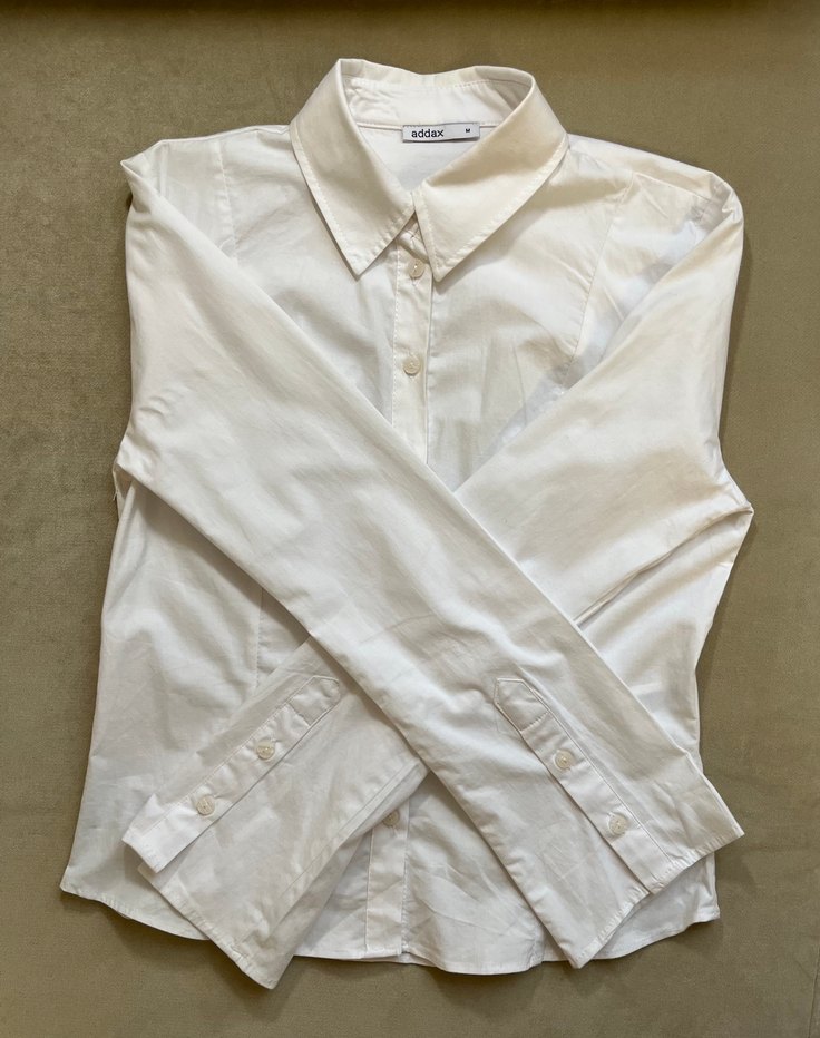 Uzun Kollu Düğmeli Kadın Gömlek - Görsel 3