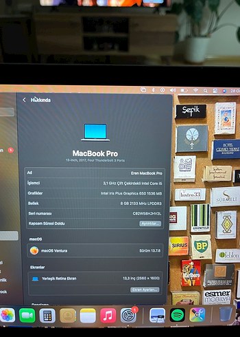 Apple Macbook Pro 13.3 inç 2017 - Görsel 5