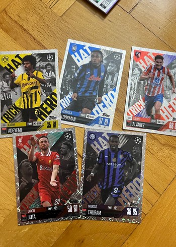 Topps Attax Nadir Kartlar Koleksiyonu - Görsel 10