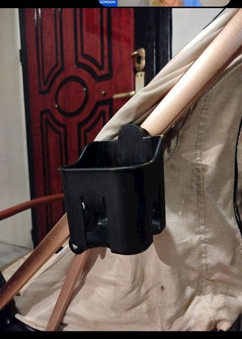 babyplus travel Bej Bebek Arabası 15 kg kapasiteli - Görsel 8