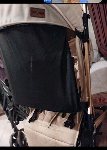 babyplus travel Bej Bebek Arabası 15 kg kapasiteli - Görsel 2