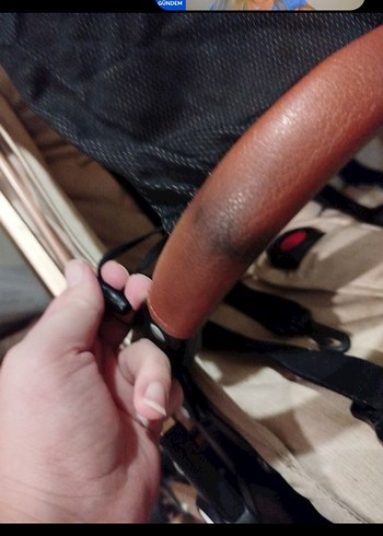 babyplus travel Bej Bebek Arabası 15 kg kapasiteli - Görsel 3