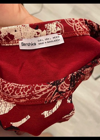 Baskılı Bohem Uzun Kollu Bluz - Görsel 4