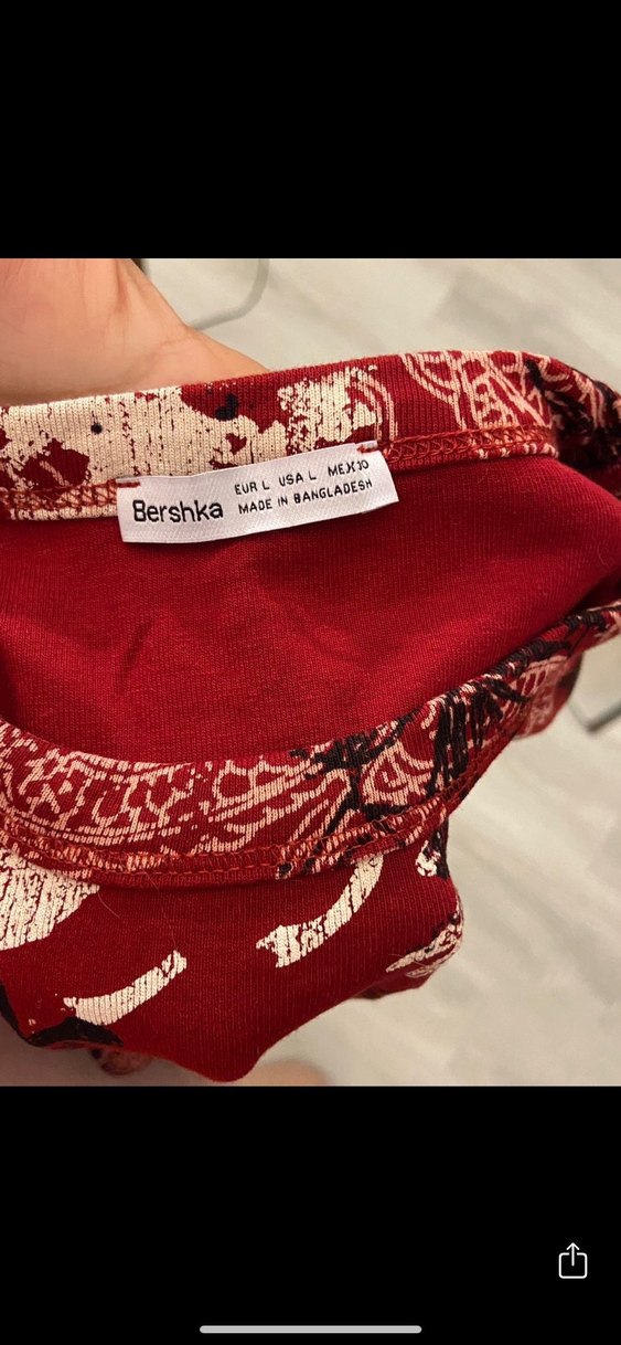 Baskılı Bohem Uzun Kollu Bluz - Görsel 4