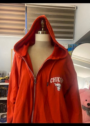 Chicago Bulls Kapüşonlu - Görsel 3