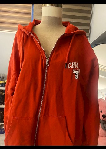 Chicago Bulls Kapüşonlu - Görsel 2