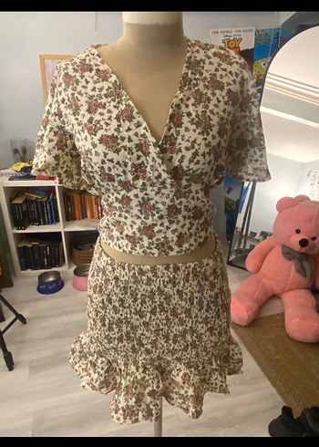 Çiçekli İkili Takım - Görsel 2