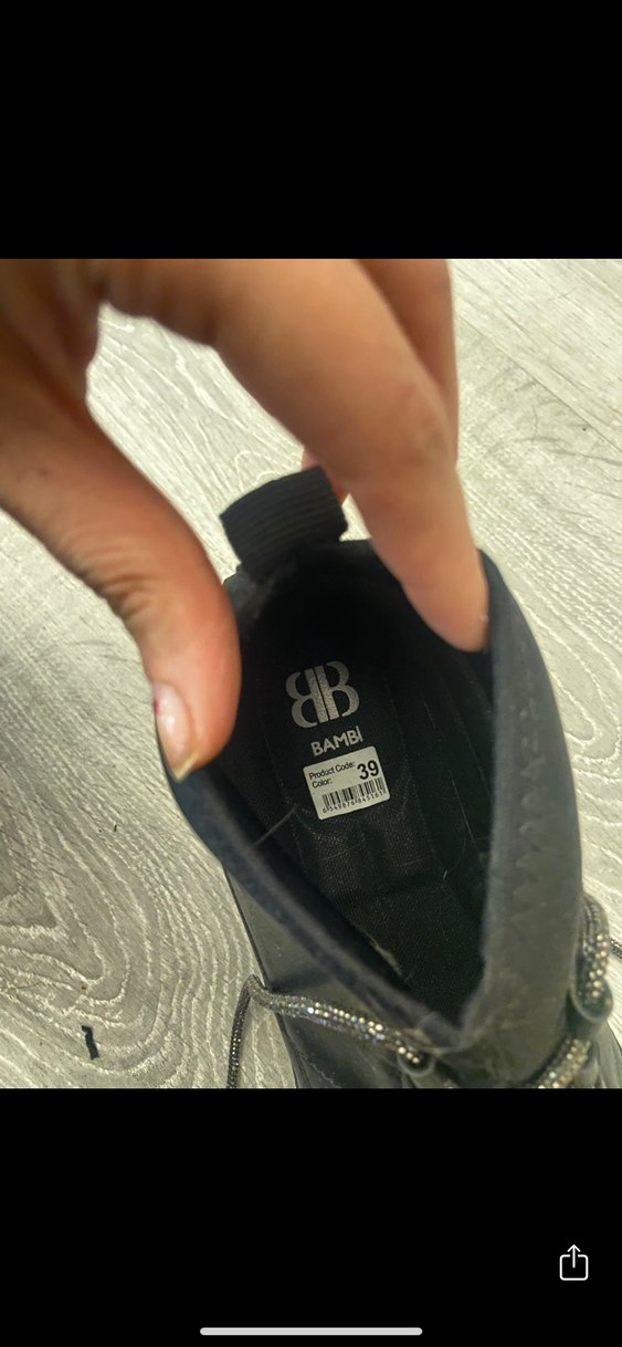 Pırıltılı Bağcıklı Spor Ayakkabı - Görsel 3