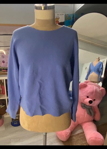 Sırt Dekolteli Mango Kazak - Görsel 2