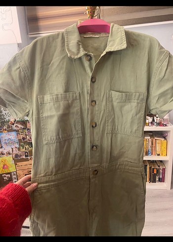 Kısa Kollu Tulum - Görsel 2