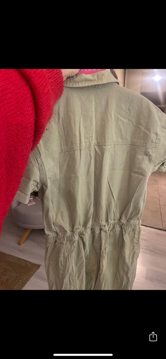 Kısa Kollu Tulum - Görsel 3