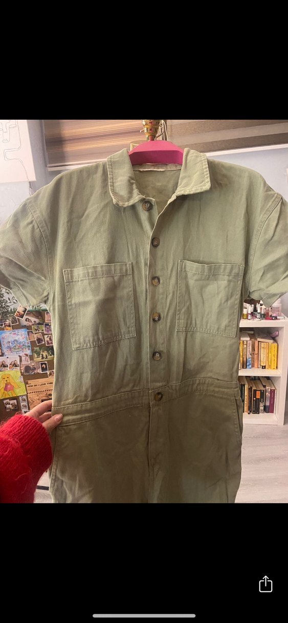 Kısa Kollu Tulum - Görsel 2