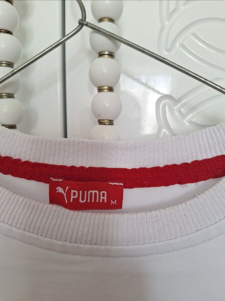 Beyaz Puma Mercedes Sweatshirt - Görsel 3