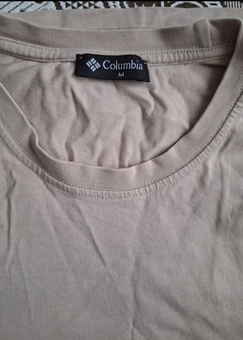 Columbia Erkek Bej Kısa Kollu Tişört - Görsel 2