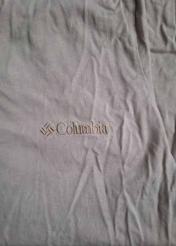 Columbia Erkek Bej Kısa Kollu Tişört - Görsel 3