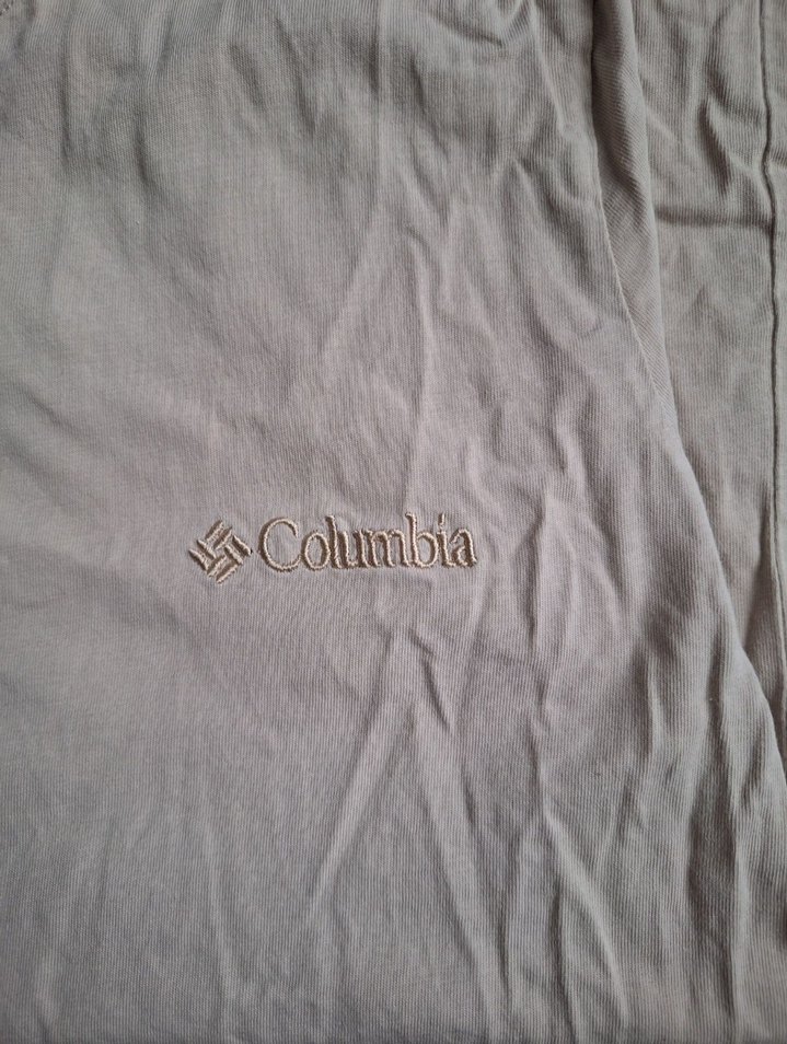 Columbia Erkek Bej Kısa Kollu Tişört - Görsel 3