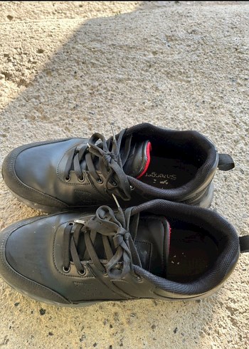 Siyah Bağcıklı Erkek Spor Ayakkabı - Görsel 3