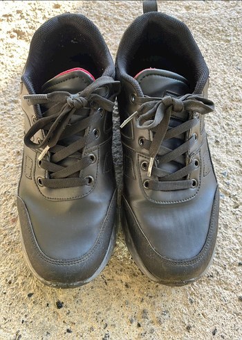 Siyah Bağcıklı Erkek Spor Ayakkabı - Görsel 2