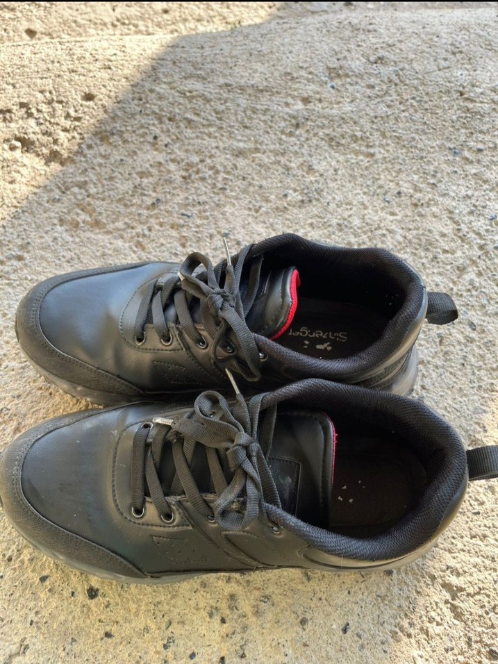 Siyah Bağcıklı Erkek Spor Ayakkabı - Görsel 3