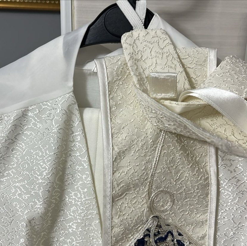 Beyaz Kürklü Etnik Desenli Çocuk Takımı - Görsel 3