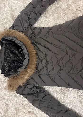 Phılıpp pleın kaz tüylü orijinal gri mont - Görsel 5