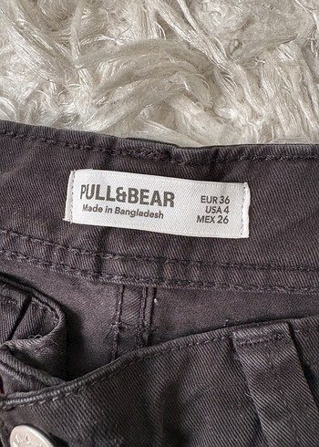 Siyah Rahat Kesim Midi Kadın Kot Pantolon - Görsel 2